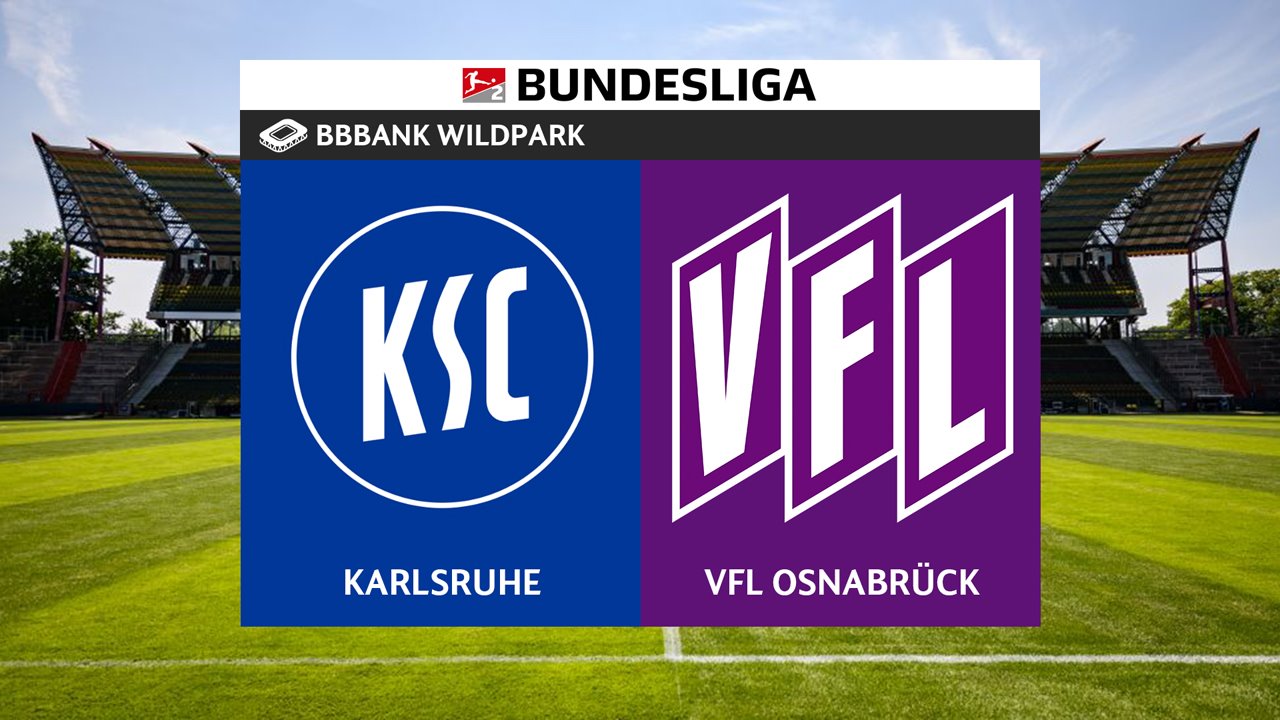 Karlsruhe vs Osnabrück poster