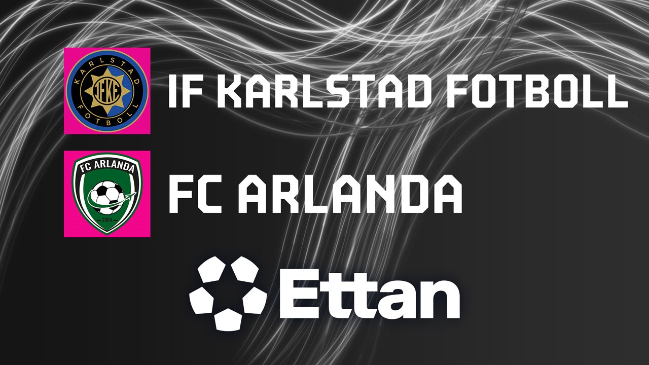 Karlstad vs Arlanda poster