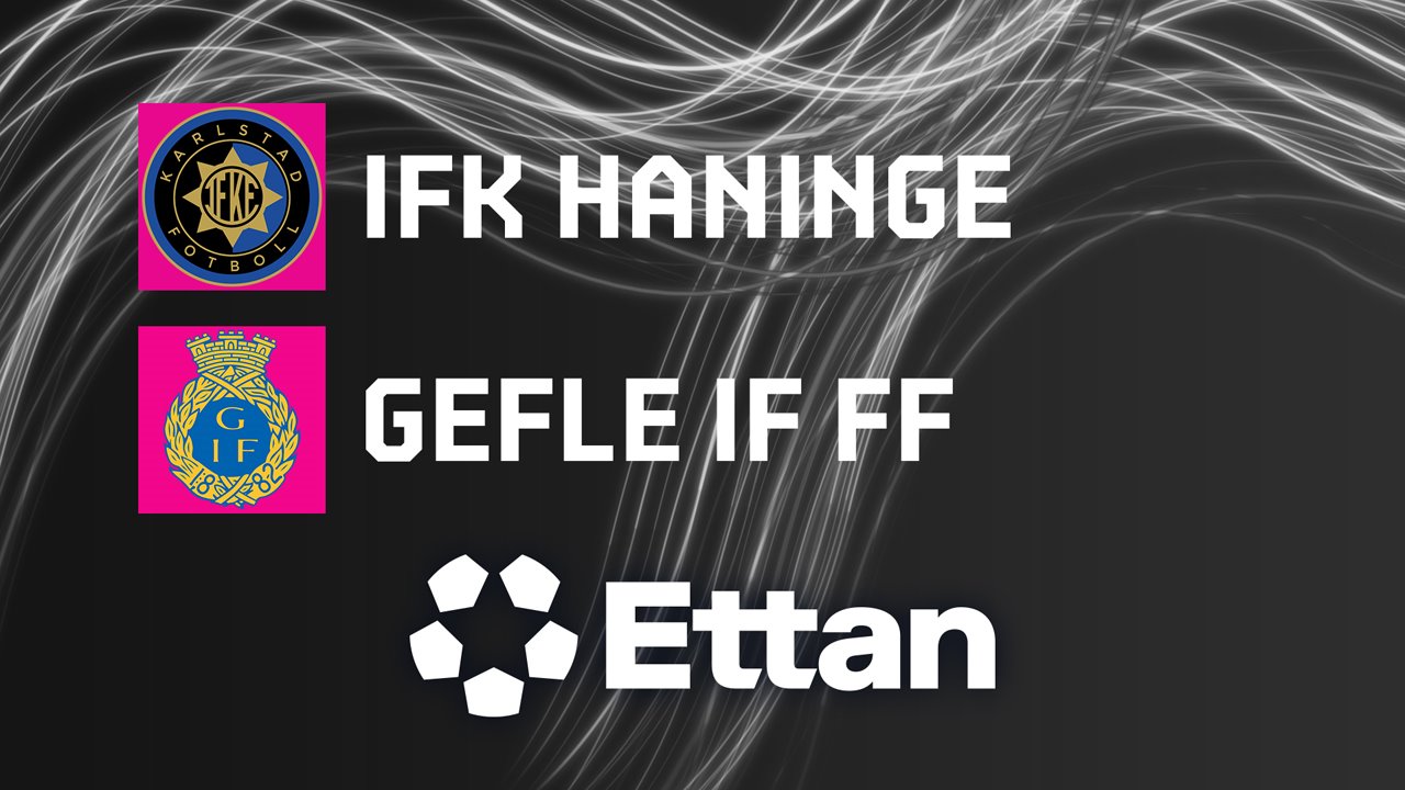 Karlstad vs Gefle poster