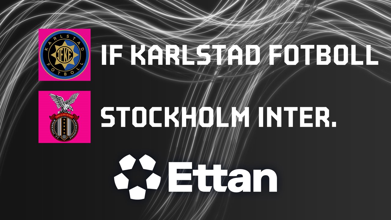 Karlstad vs Stockholm Internazionale poster