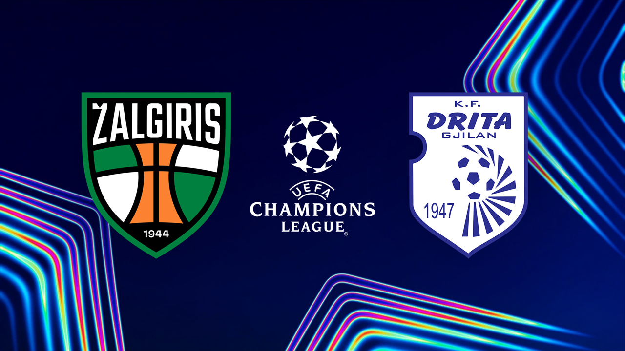 Kauno Žalgiris vs Drita poster