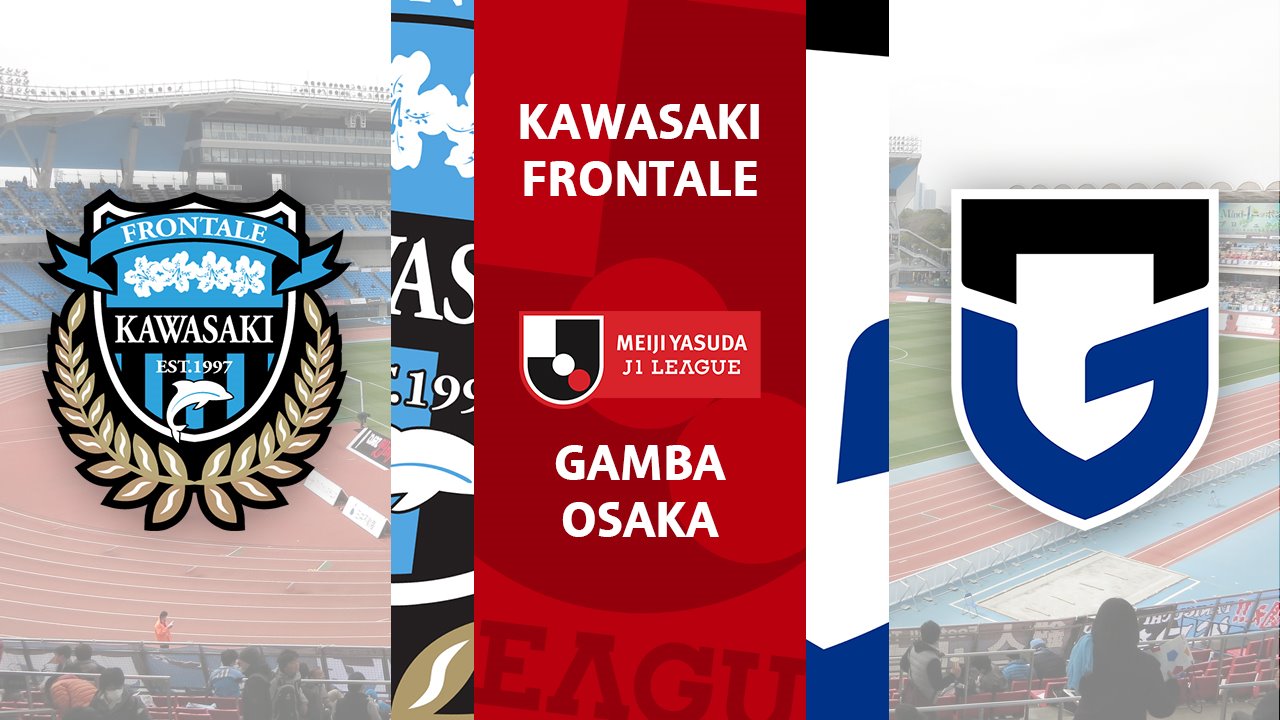 Kawasaki Frontale vs Gamba Osaka poster