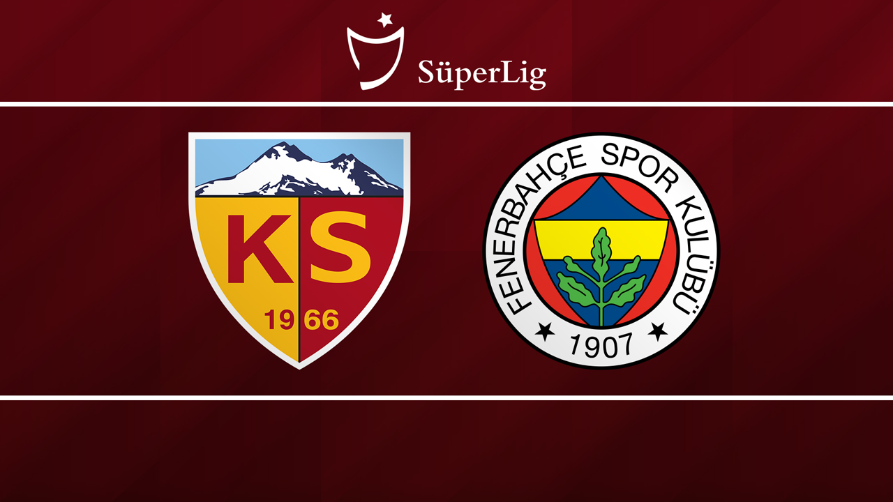 Kayserispor vs Fenerbahçe poster