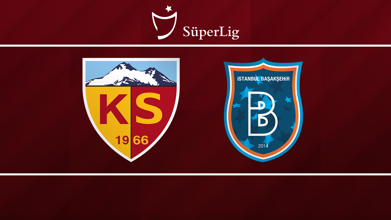 Kayserispor vs İstanbul Başakşehir poster