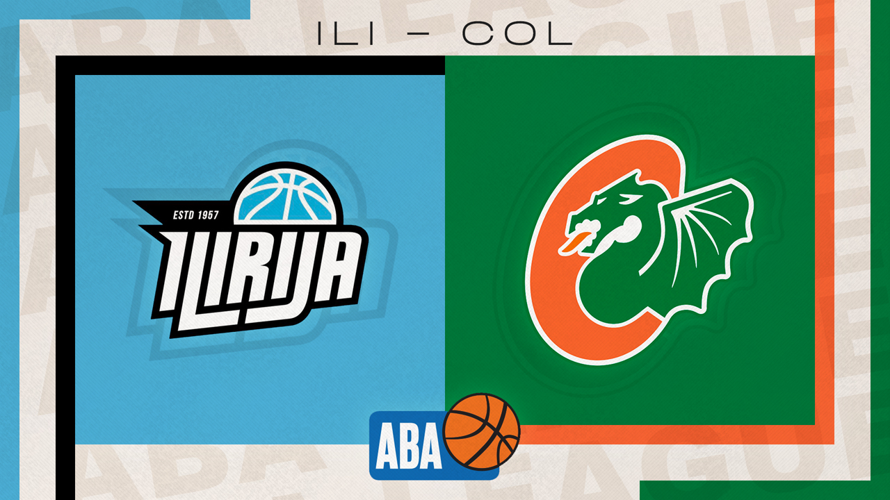 KD Ilirija vs KK Cedevita Olimpija poster