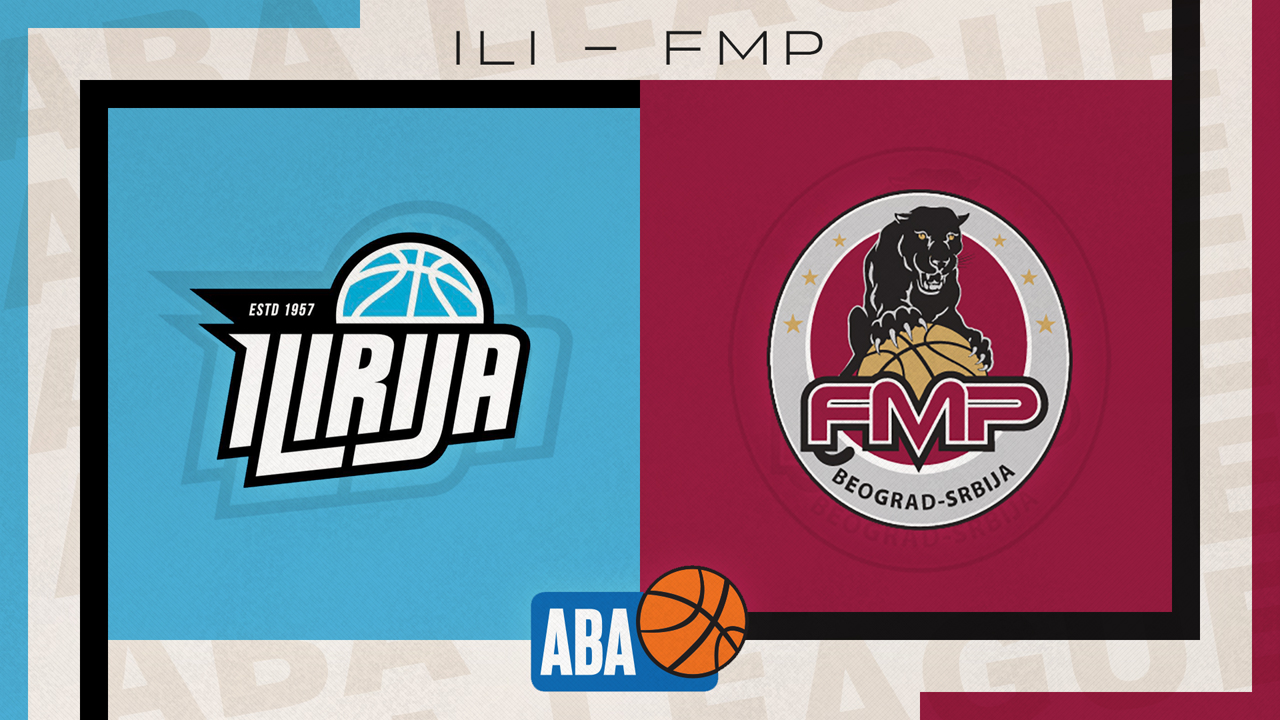 KD Ilirija vs KK FMP poster