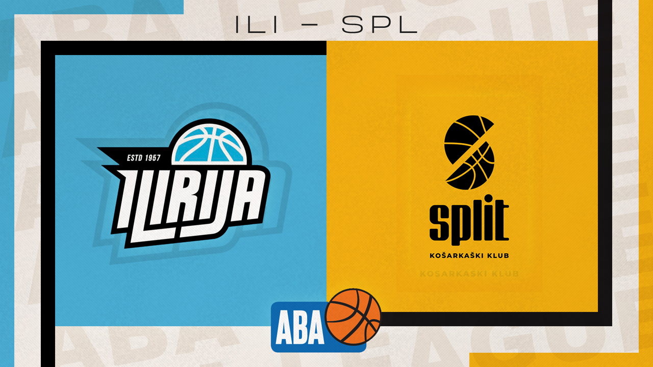 KD Ilirija vs KK Split poster
