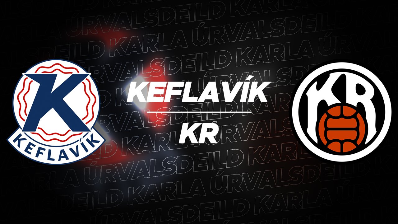 Keflavík vs KR Reykjavík poster