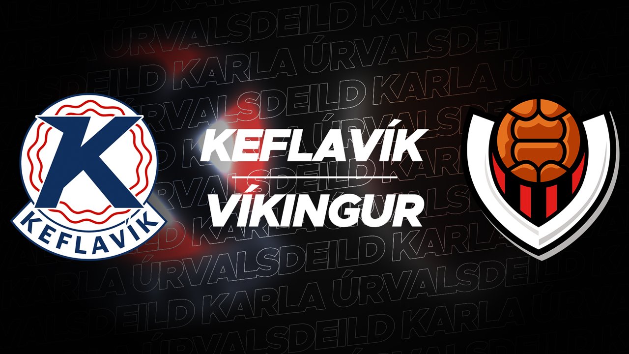 Keflavík vs Víkingur Reykjavík poster