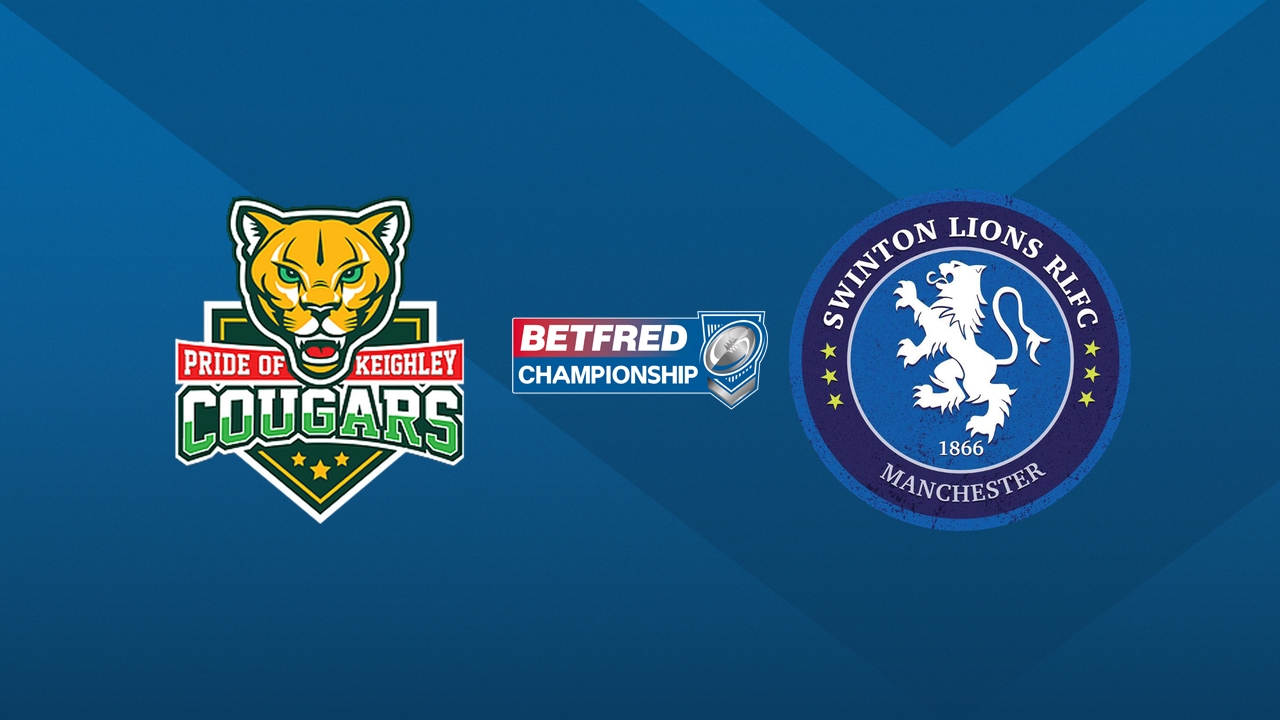 Keighley Cougars vs Swinton Lions poster