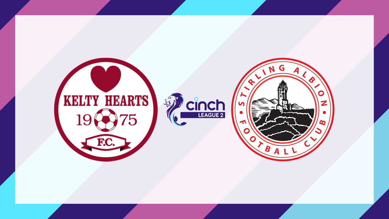 Kelty Hearts vs Stirling Albion poster