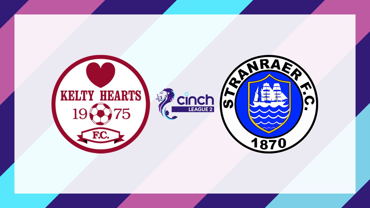 Kelty Hearts vs Stranraer poster