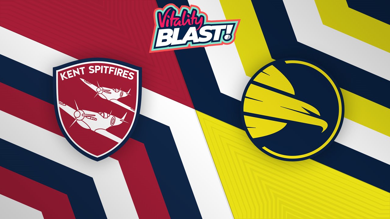 Kent Spitfires vs Hampshire t20 poster