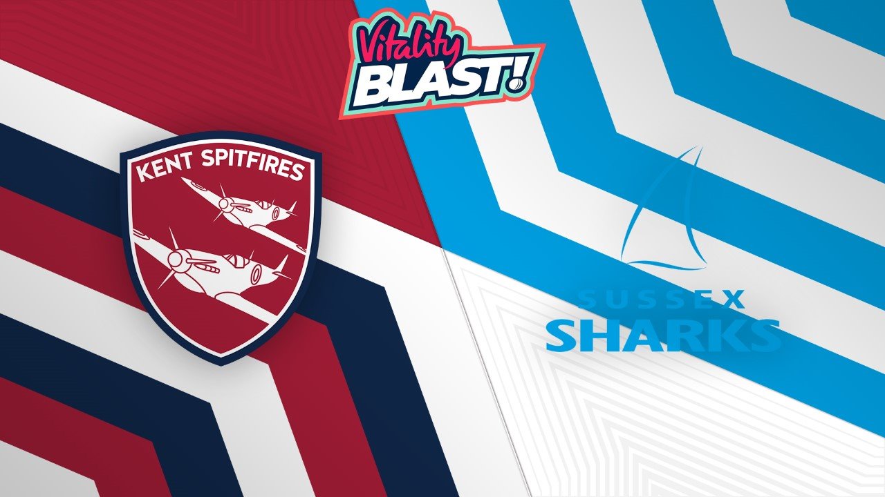 Kent Spitfires vs Sussex Sharks poster