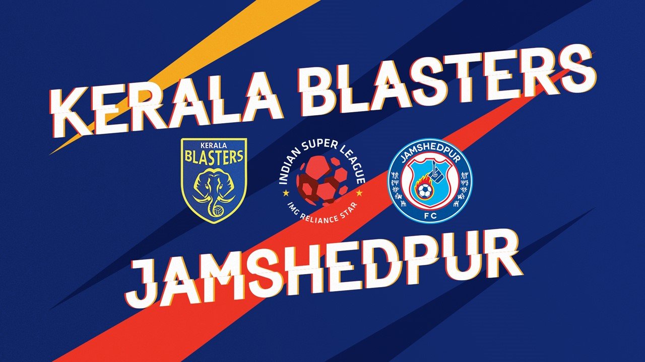 Kerala Blasters vs Jamshedpur poster