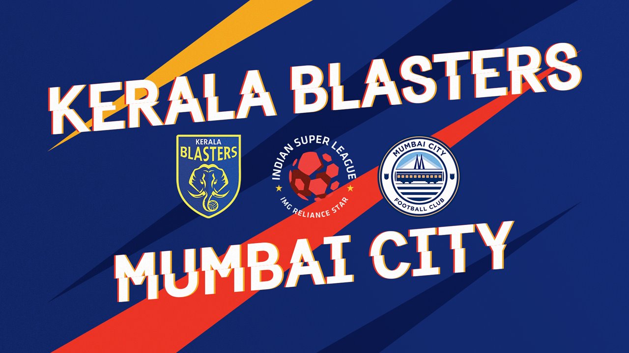 Kerala Blasters vs Mumbai City poster