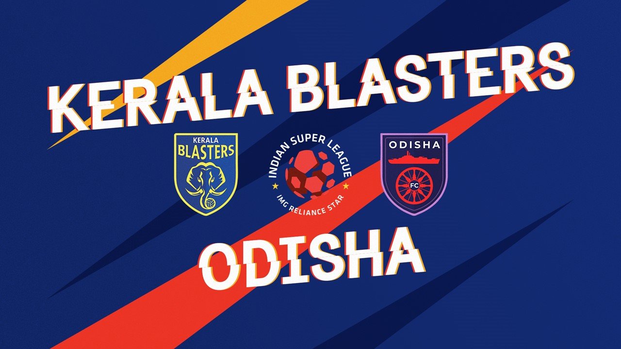 Kerala Blasters vs Odisha poster