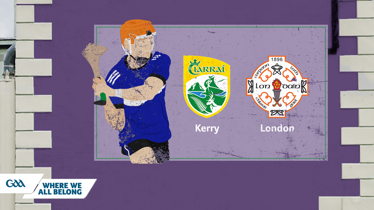 Kerry GAA Hurling vs London GAA Hurling poster