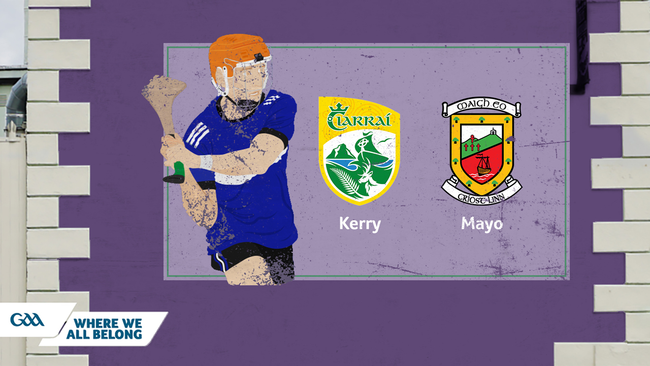 Kerry GAA Hurling vs Mayo GAA Hurling poster