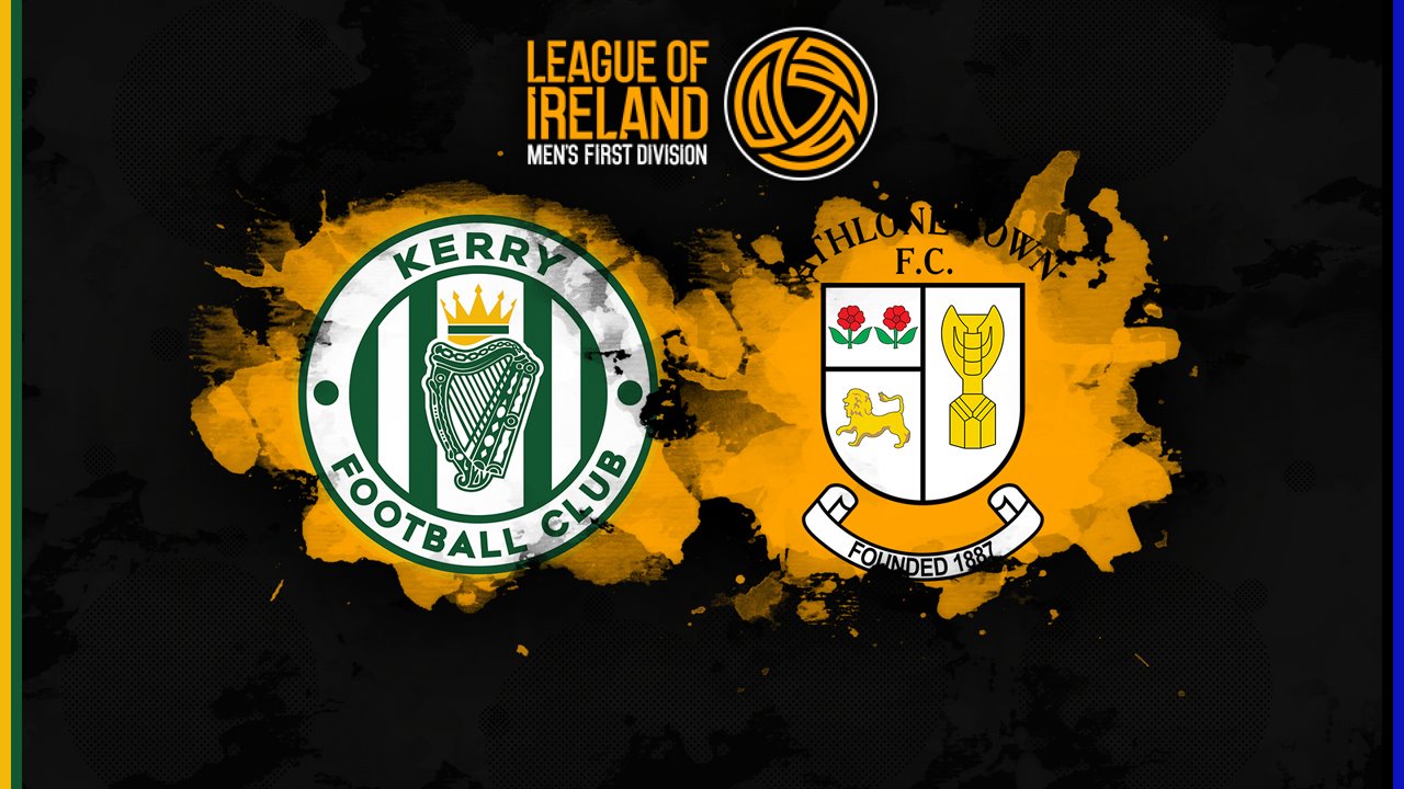Kerry vs Athlone Town poster