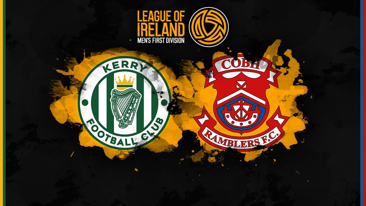 Kerry vs Cobh Ramblers poster