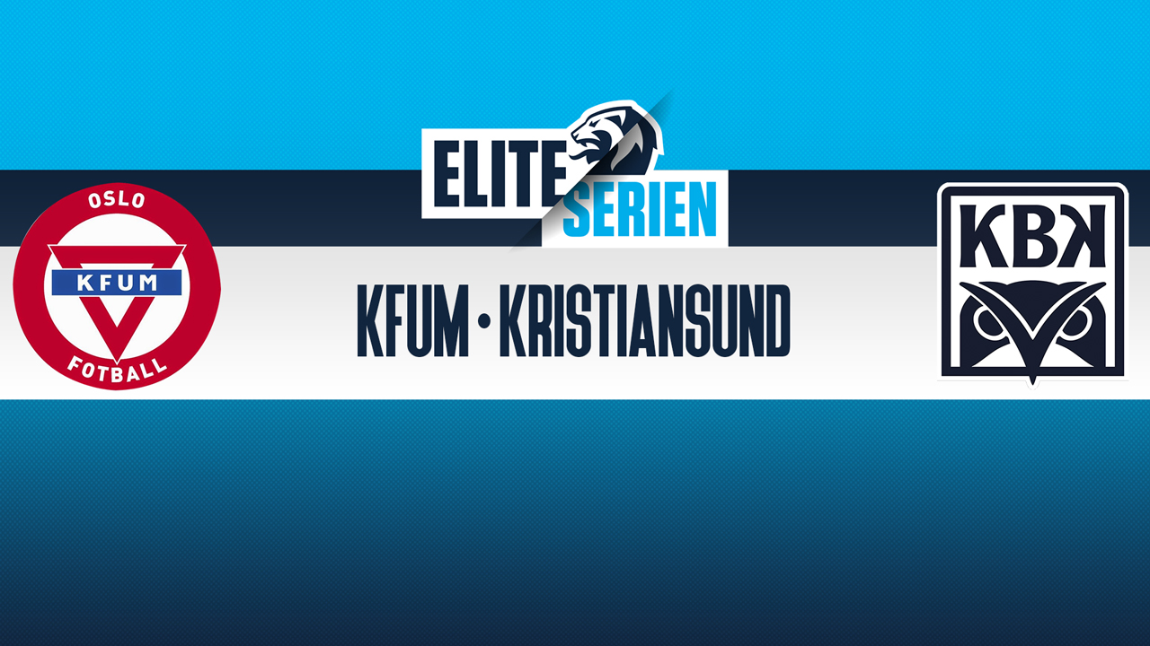 KFUM-Kameratene Oslo vs Kristiansund poster