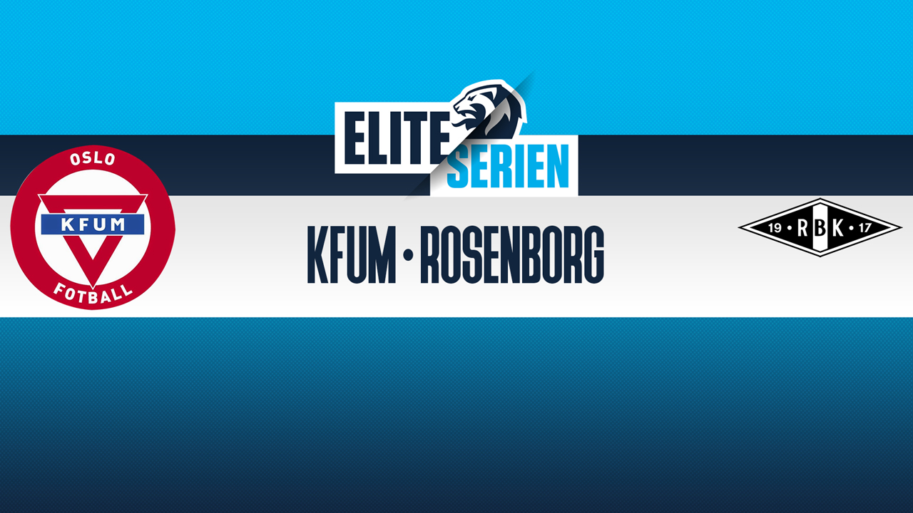 KFUM-Kameratene Oslo vs Rosenborg poster