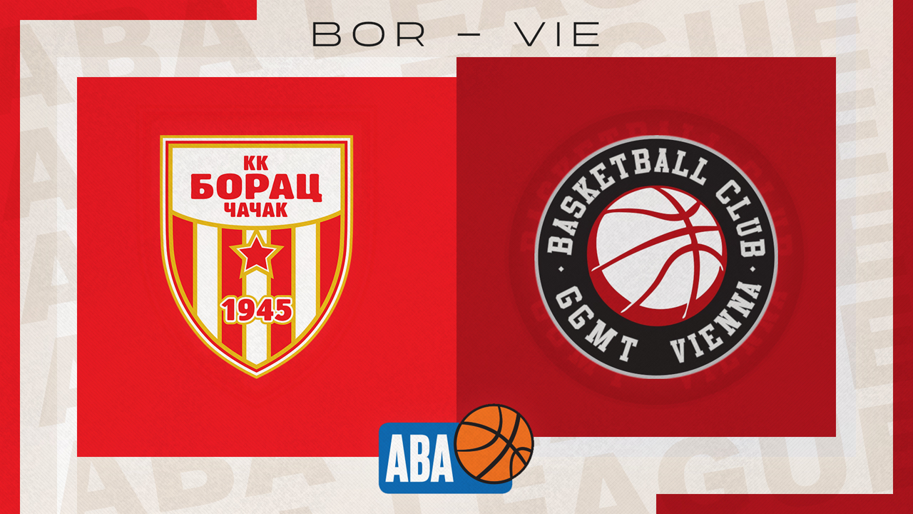 KK Borac Čačak vs BC Vienna poster