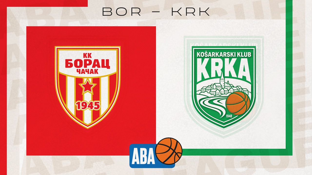 KK Borac Čačak vs KK Krka poster