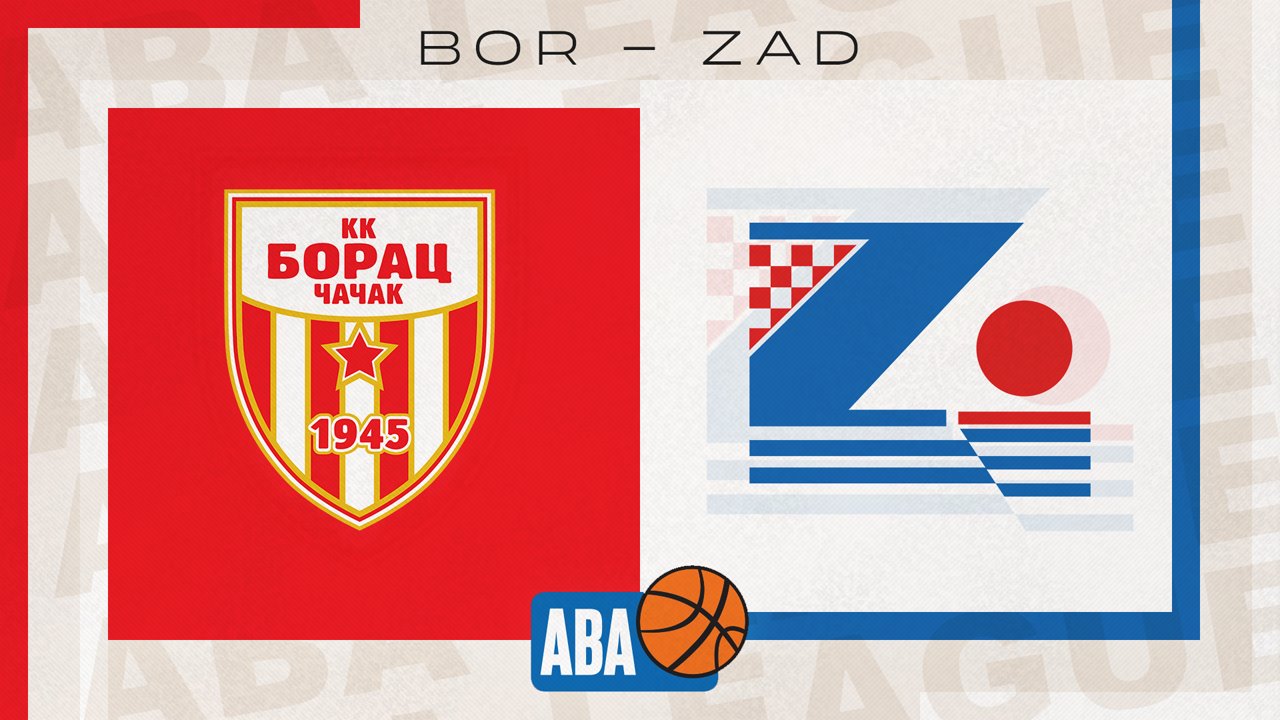 KK Borac Čačak vs KK Zadar poster