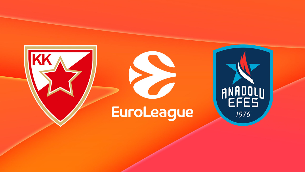 KK Crvena zvezda vs Anadolu Efes SK poster