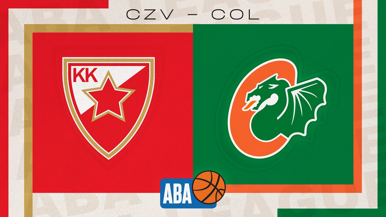 KK Crvena zvezda vs KK Cedevita Olimpija poster