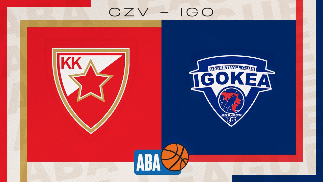 KK Crvena zvezda vs KK Igokea poster