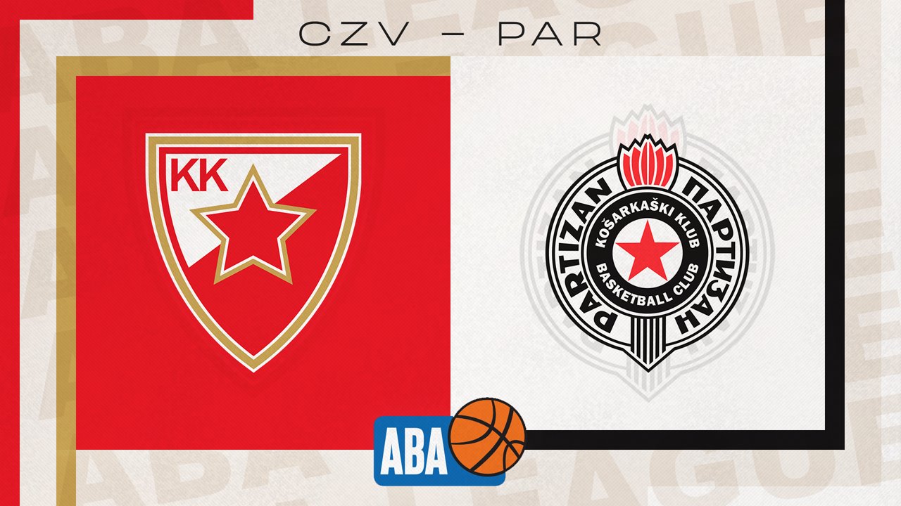 KK Crvena zvezda vs KK Partizan poster