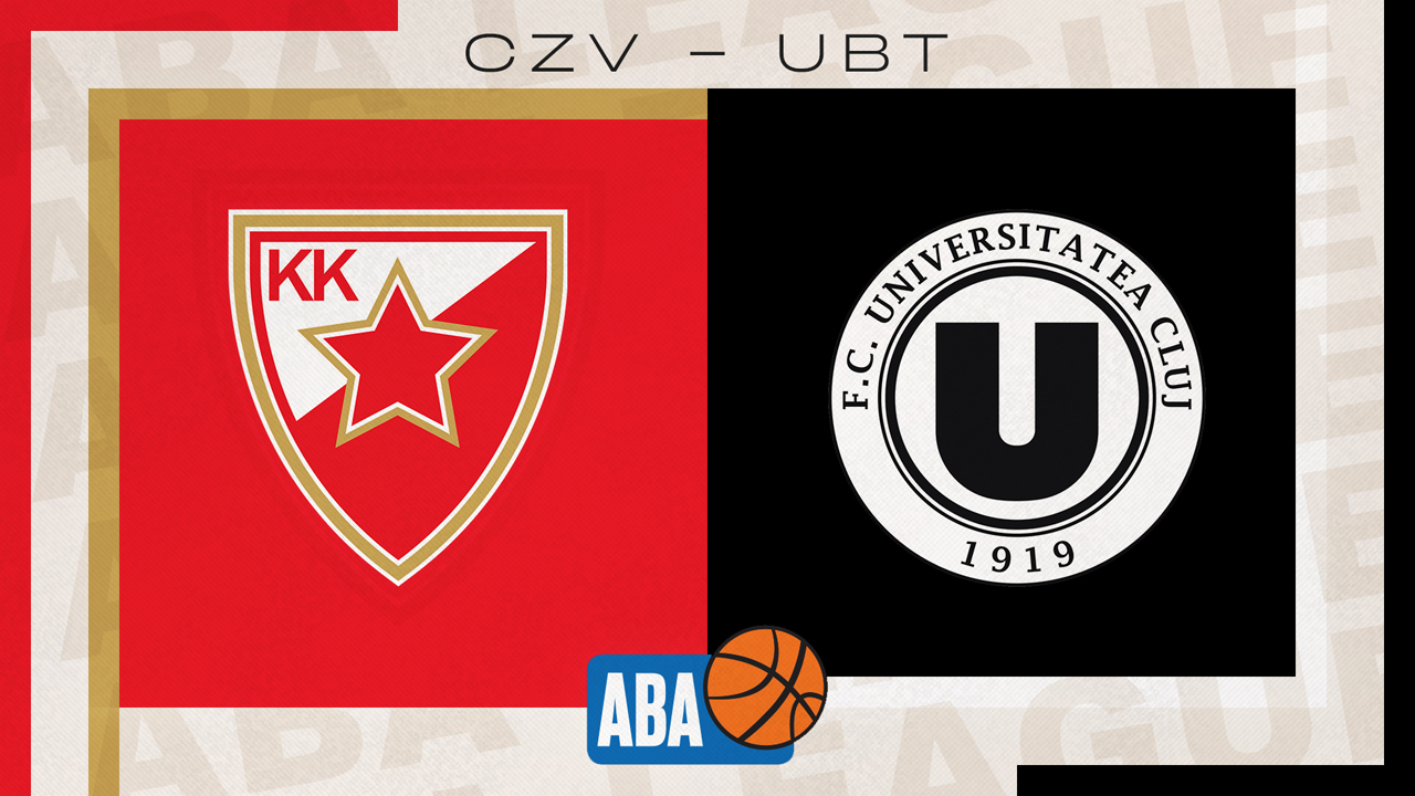 KK Crvena zvezda vs U-BT Cluj-Napoca poster