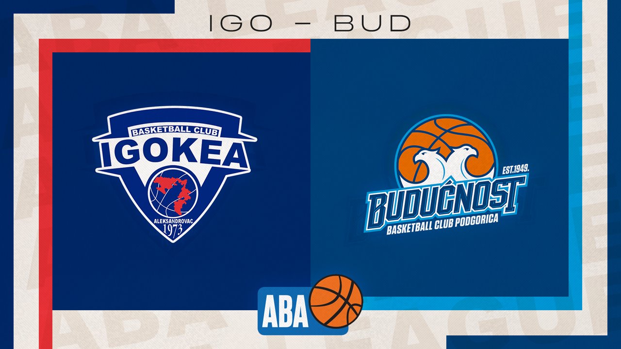 KK Igokea vs KK Budućnost poster