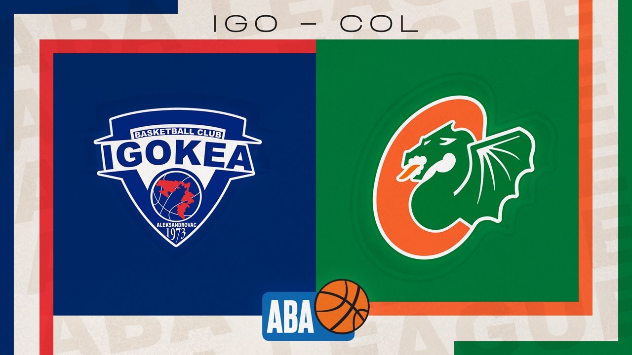 KK Igokea vs KK Cedevita Olimpija poster