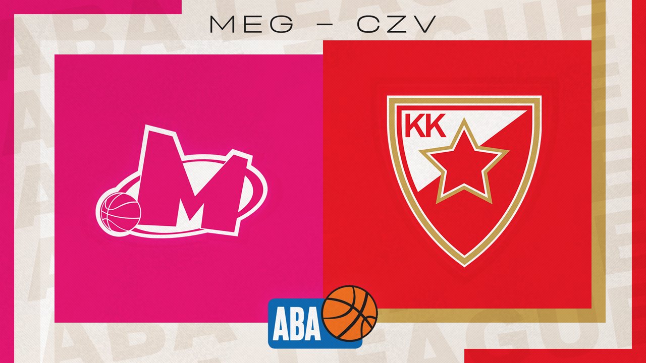 KK Mega Basket vs KK Crvena zvezda poster