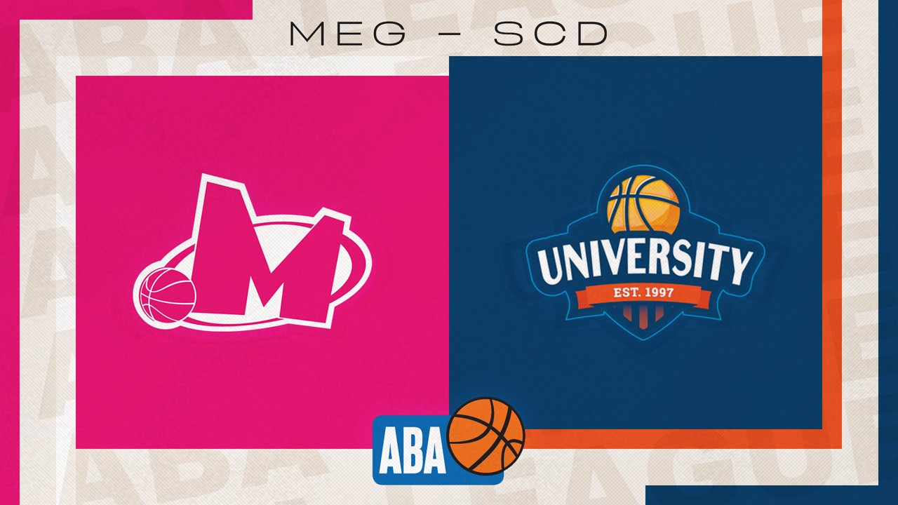 KK Mega Basket vs KK Studentski centar poster