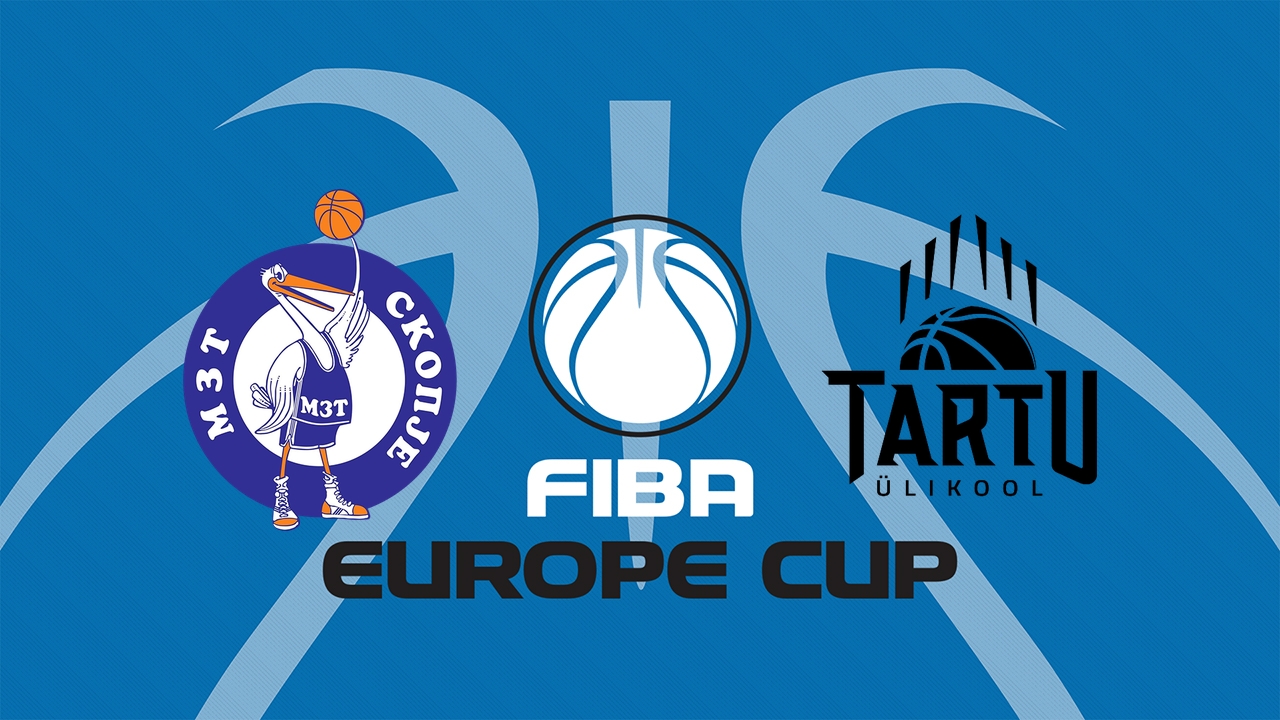 KK MZT Skopje vs University of Tartu poster