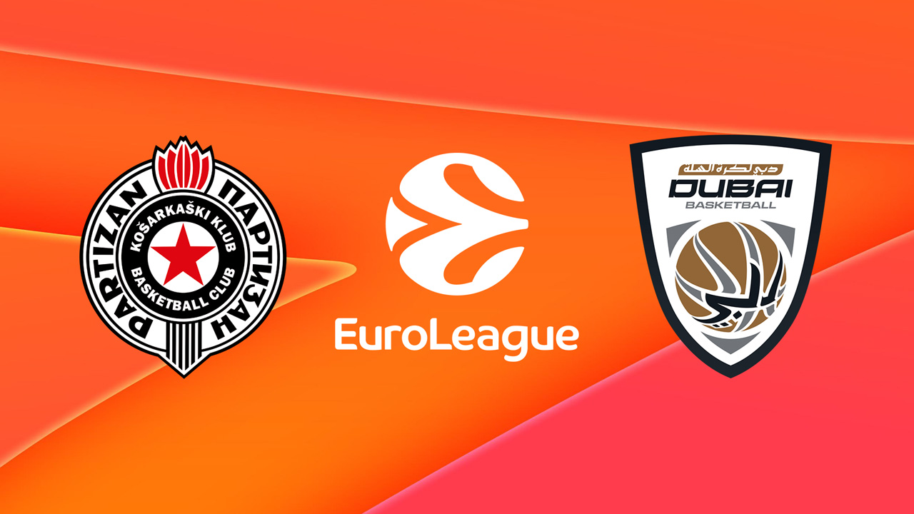 KK Partizan vs Dubai Basketball poster