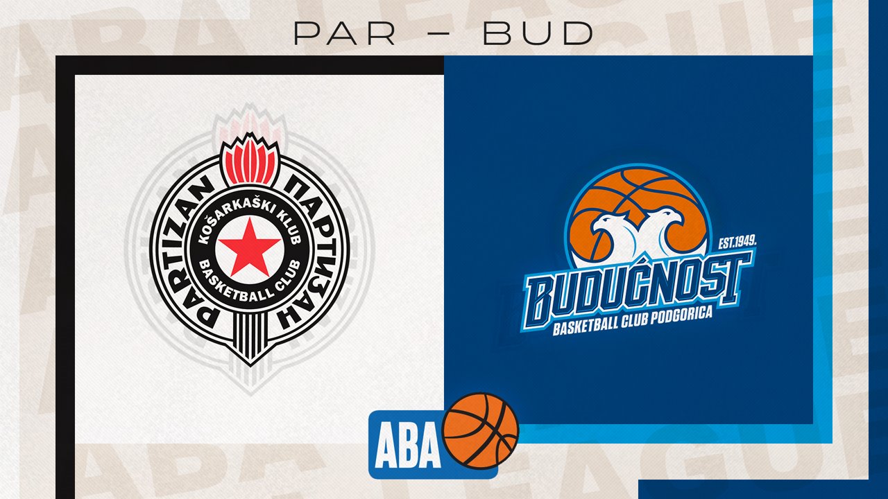 KK Partizan vs KK Budućnost poster