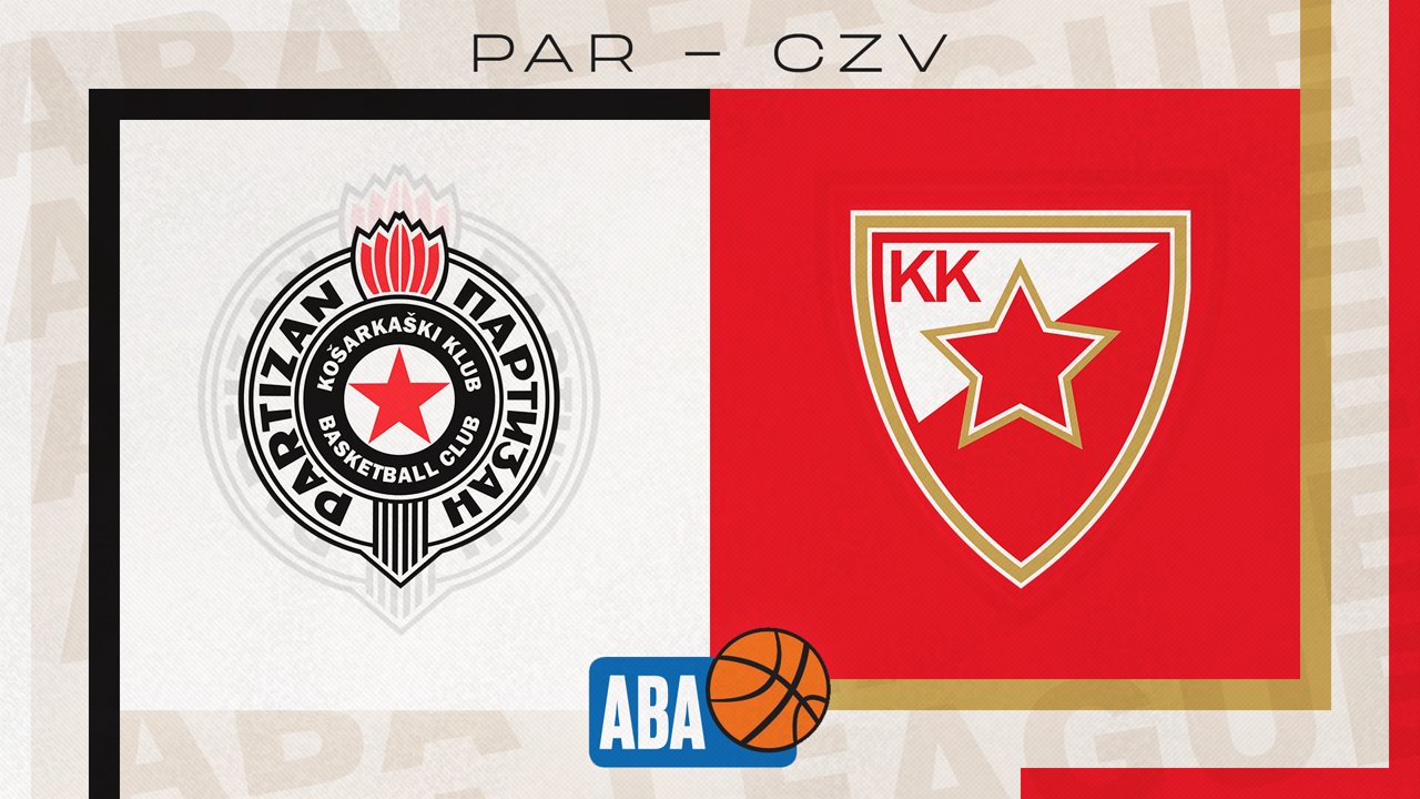 KK Partizan vs KK Crvena zvezda poster