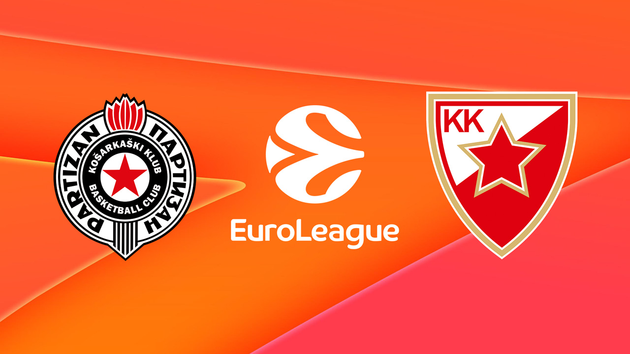 KK Partizan vs KK Crvena zvezda poster