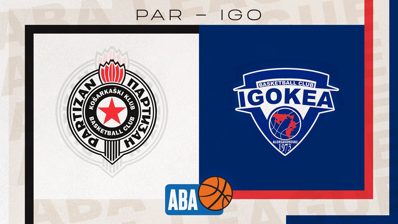 KK Partizan vs KK Igokea poster