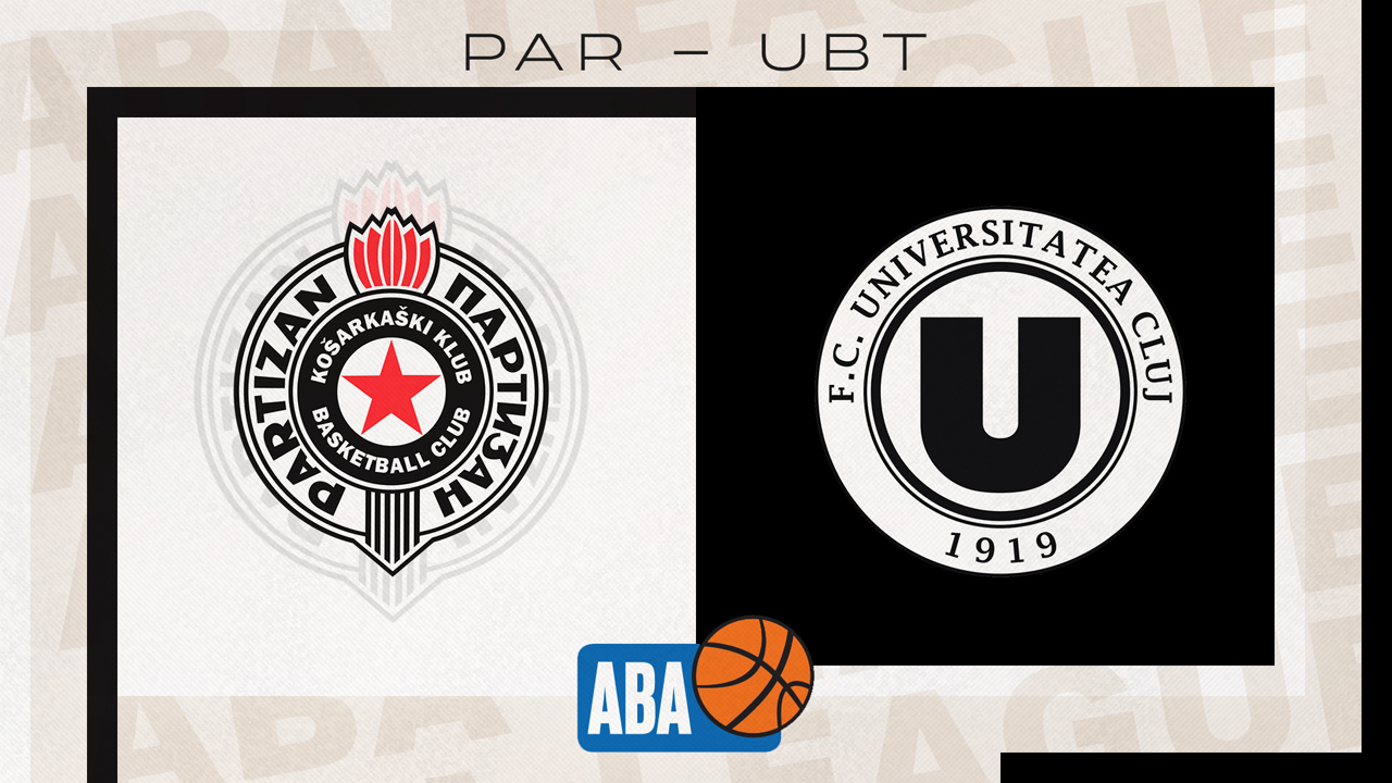 KK Partizan vs U-BT Cluj-Napoca poster