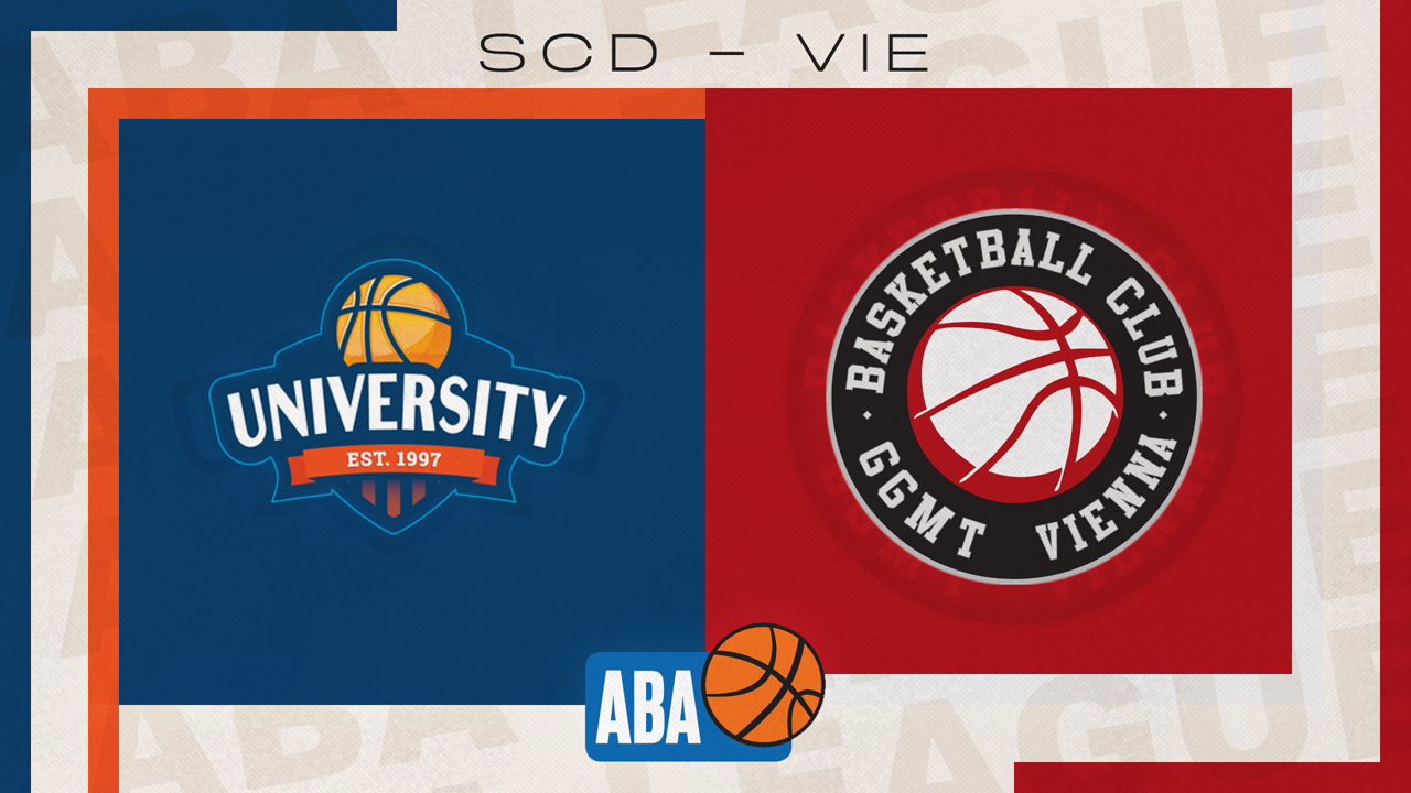 KK Studentski centar vs BC Vienna poster