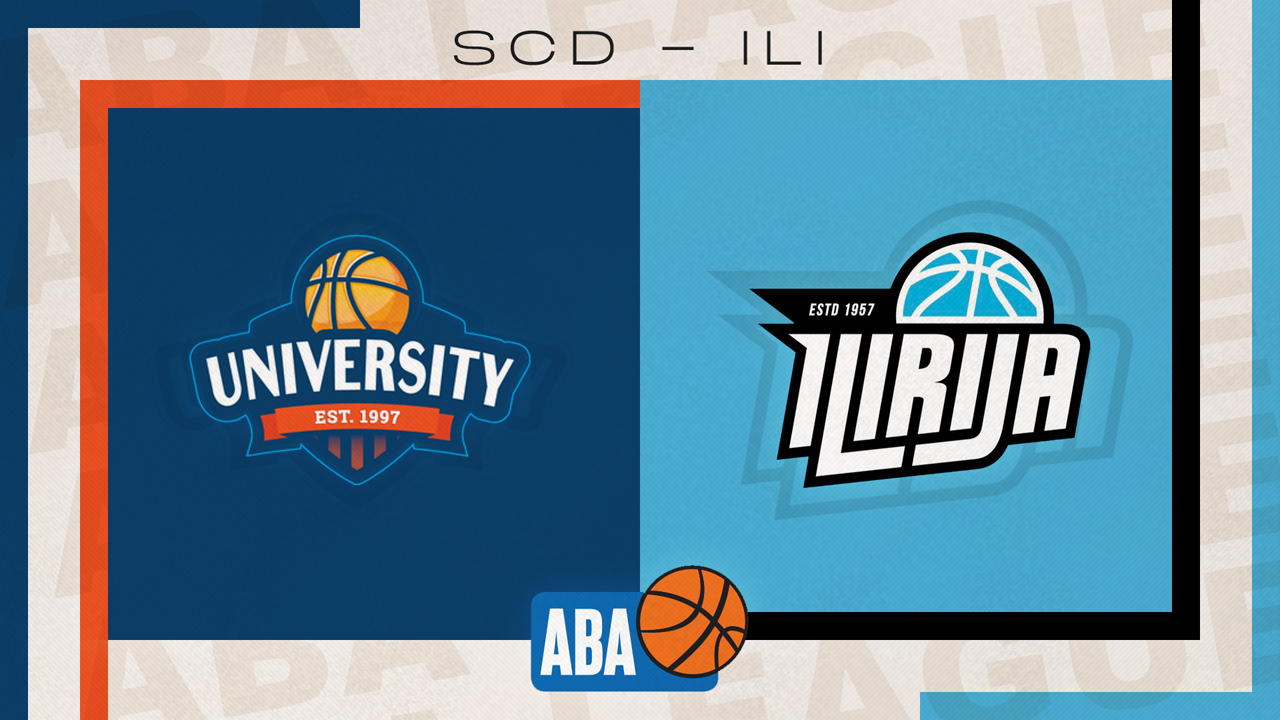 KK Studentski centar vs KD Ilirija poster