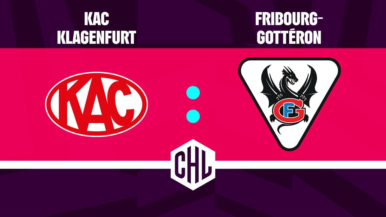 Klagenfurt vs HC Fribourg-Gottéron poster