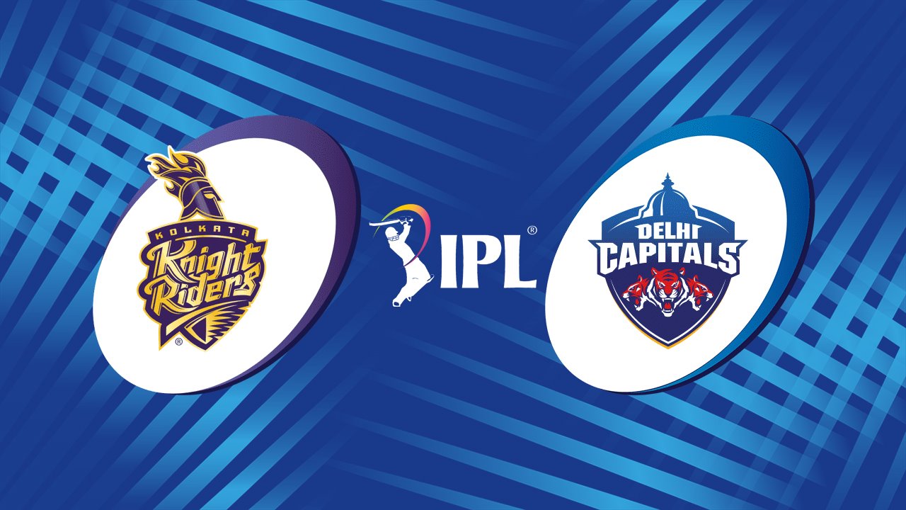 Kolkata Knight Riders vs Delhi Capitals poster